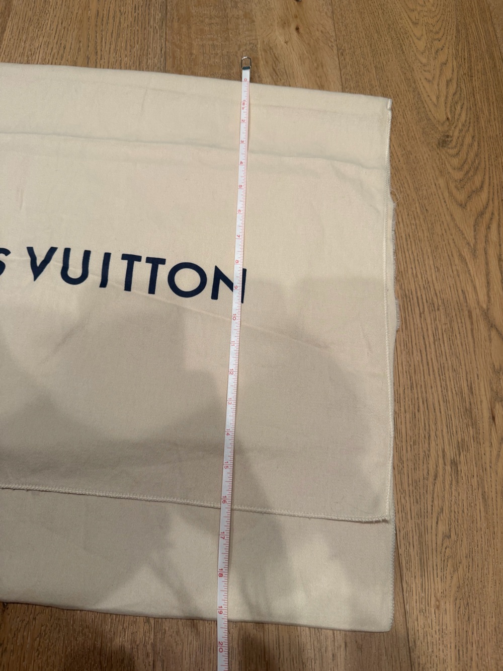 Louis Vuitton Cream envelope large dust bag - Picture 2 of 6